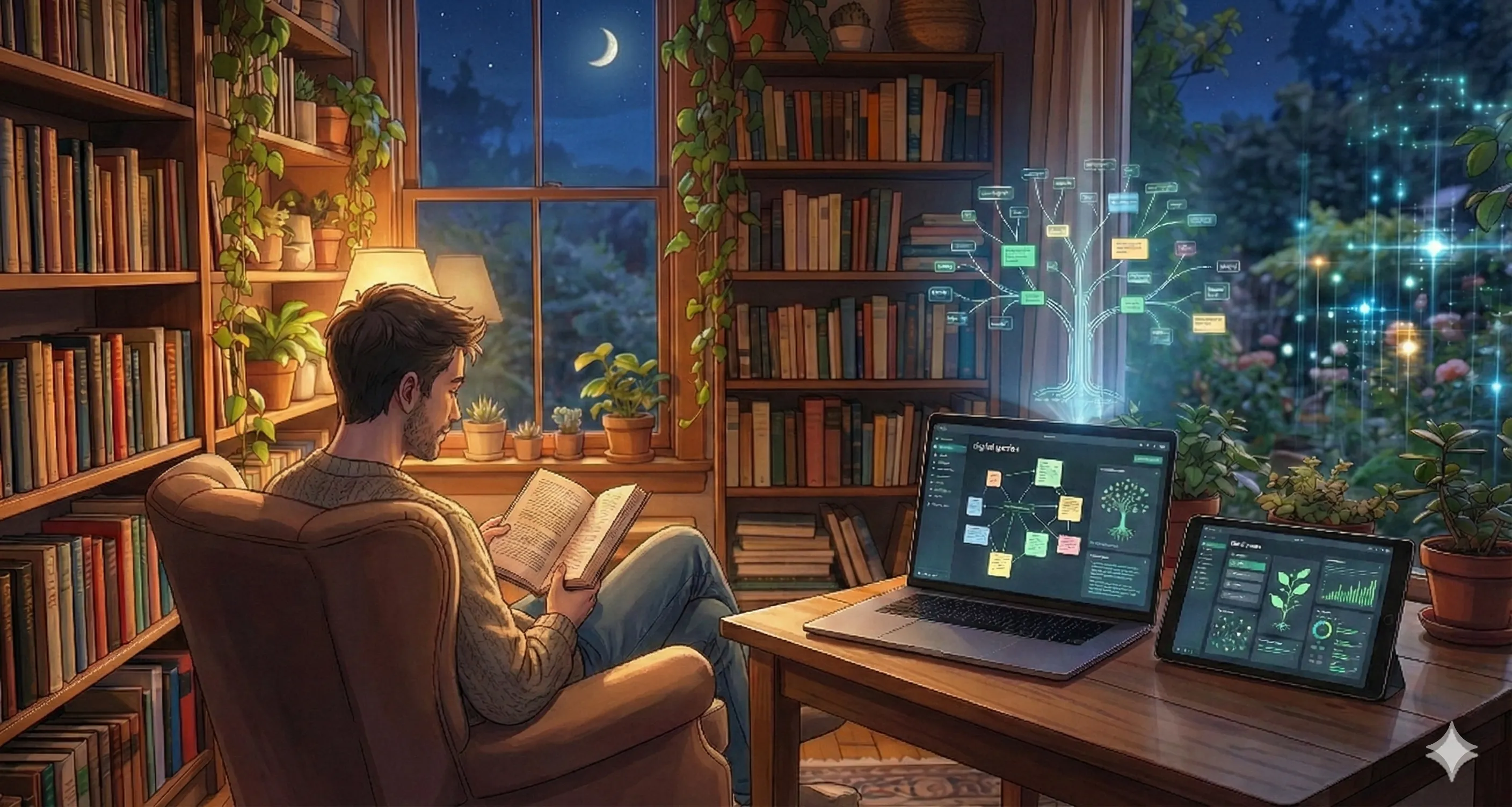 A person sitting at a desk in front of a computer